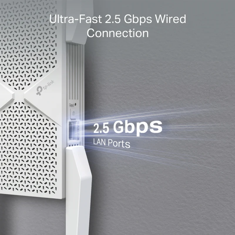 TP-LINK BE9300 Tri-Band Wi-Fi 7 Range Extender