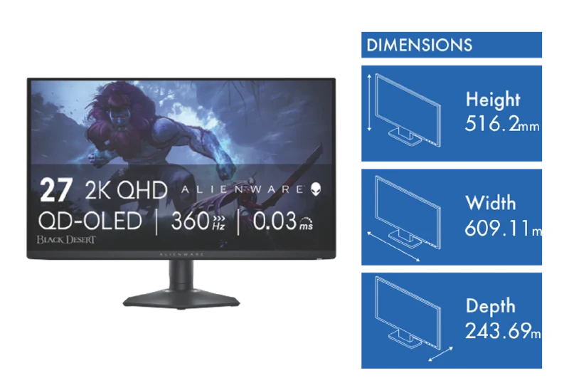 Alienware 26.7" OLED Gaming Monitor
