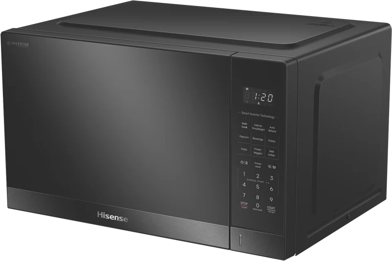 Hisense 42L 1100W Inverter Microwave Dark Stainless Steel