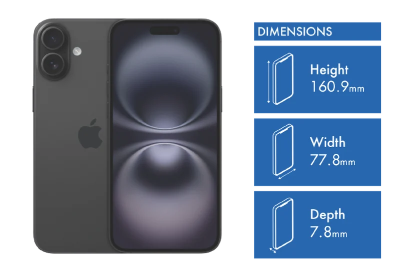 Apple iPhone 16 Plus 128GB Black