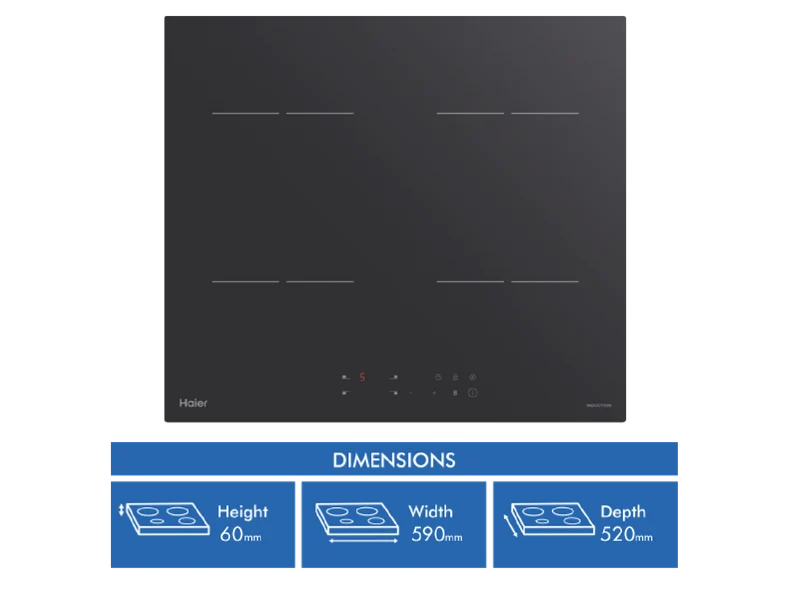 Haier 60cm Low Current Induction Cooktop