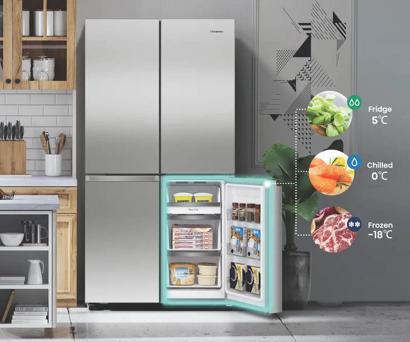 Hisense 609L French Door Refrigerator