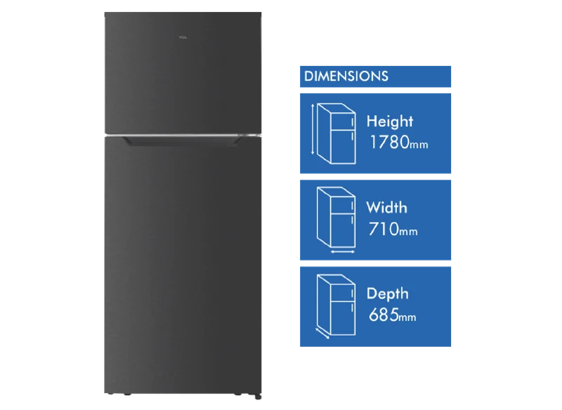 TCL 415L Top Mount Refrigerator