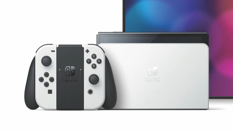 Nintendo Switch Console OLED Model (White)