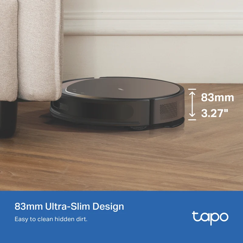 TP-LINK Tapo RV20 Max Plus Robotic Vacuum and Mop with Auto Empty Station