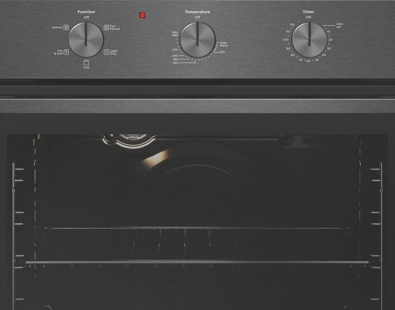 Westinghouse 60cm 5 Multi Function Oven, Dark Stainless Steel