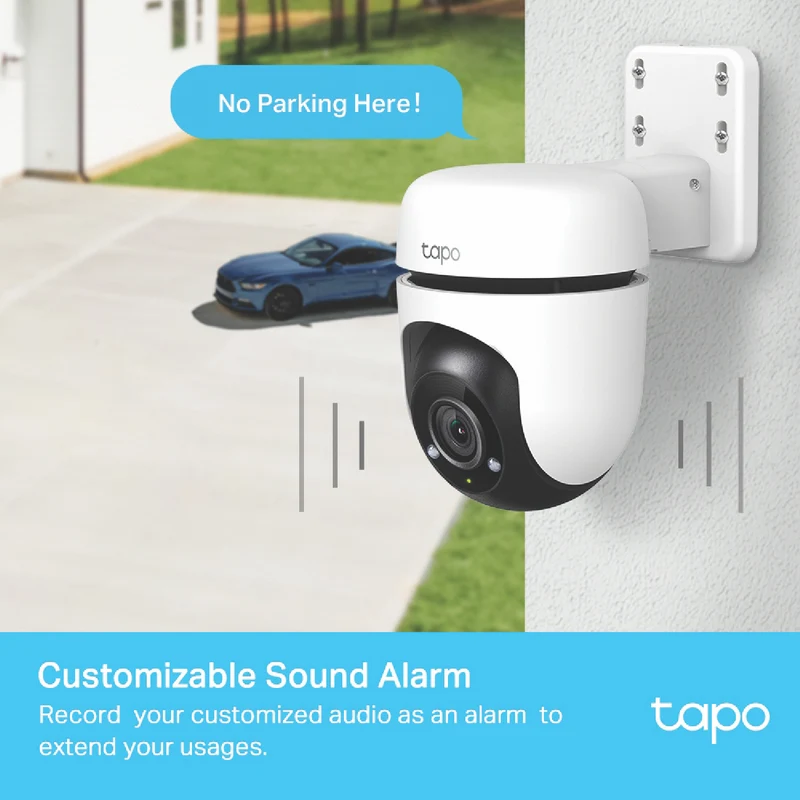 TP-LINK Outdoor HD Pan/Tilt Security Wi-Fi Camera