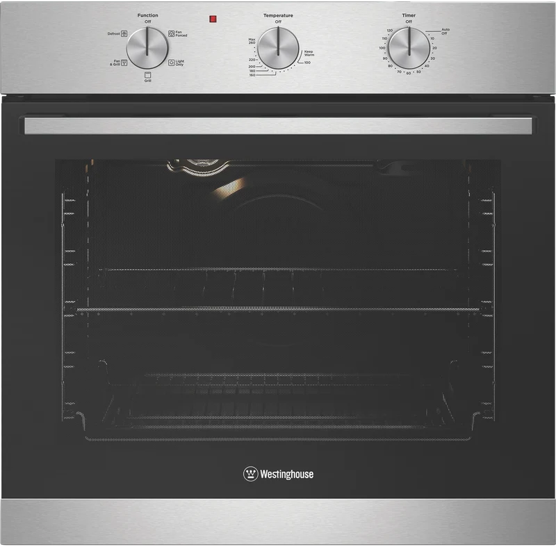 Westinghouse 60cm 5 Multi Function Oven, Stainless Steel