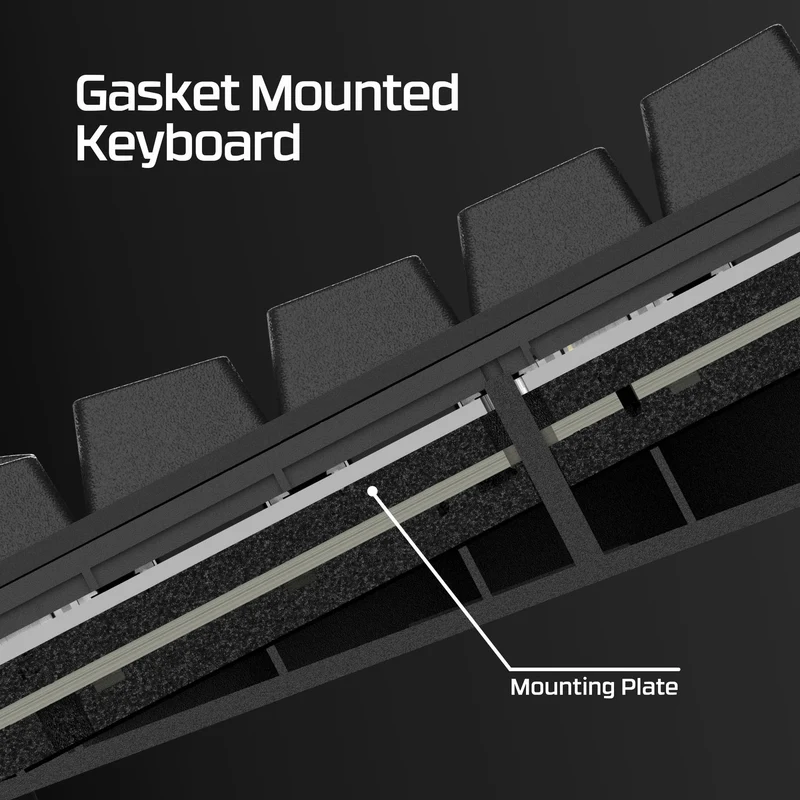 HyperX Alloy Rise 75 Wireless – Mechanische Gaming-Tastatur