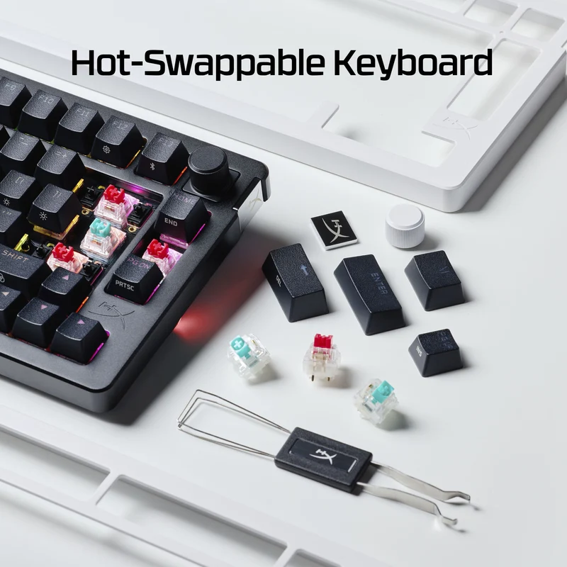 HyperX Alloy Rise 75 Wireless – Mechanische Gaming-Tastatur