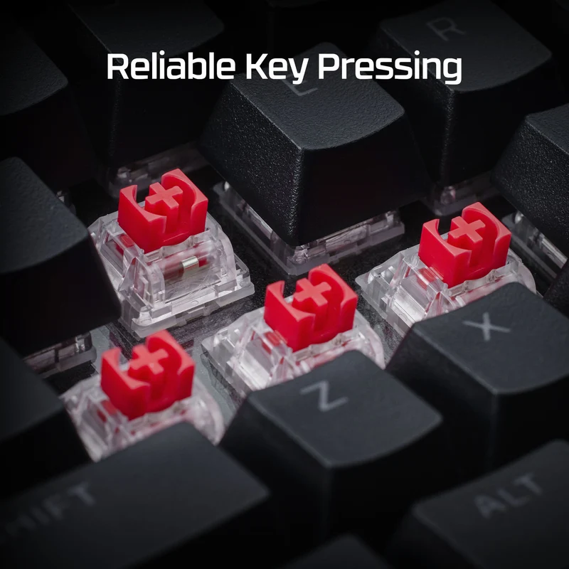 HyperX Alloy Rise 75 Wireless – Mechanische Gaming-Tastatur