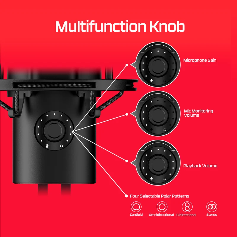 HyperX QuadCast 2 – USB-Mikrofon