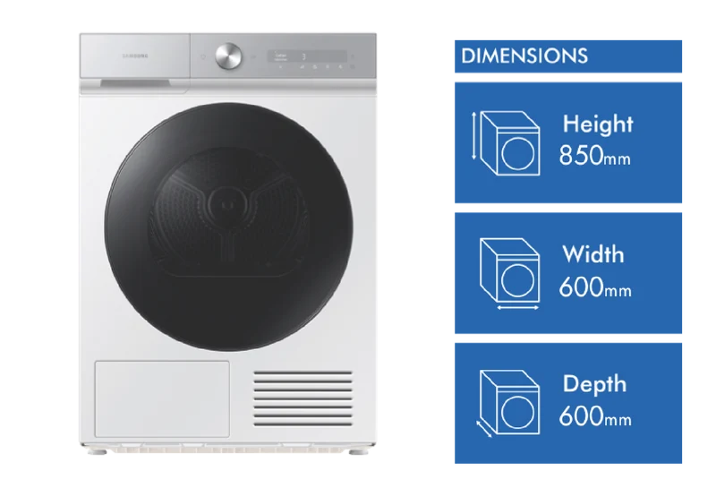Samsung Bespoke 9kg Heat Pump Dryer