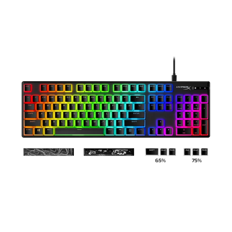 HyperX Pudding Keycaps 2 – vollständiger Tastensatz – PBT