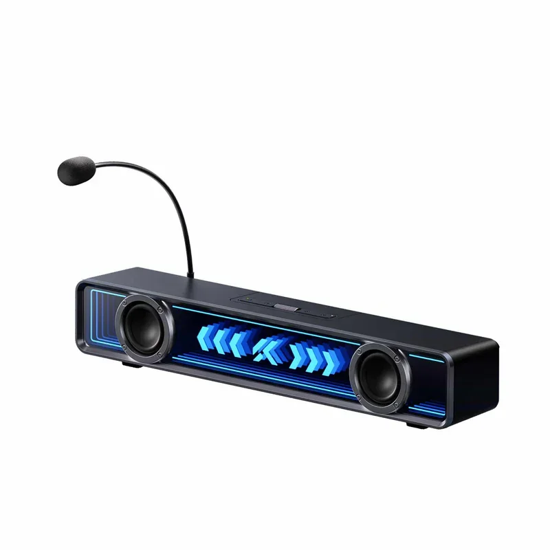 Mchose K20 Pro Gaming Soundbar Black | Dual-mode | 52mm Drivers