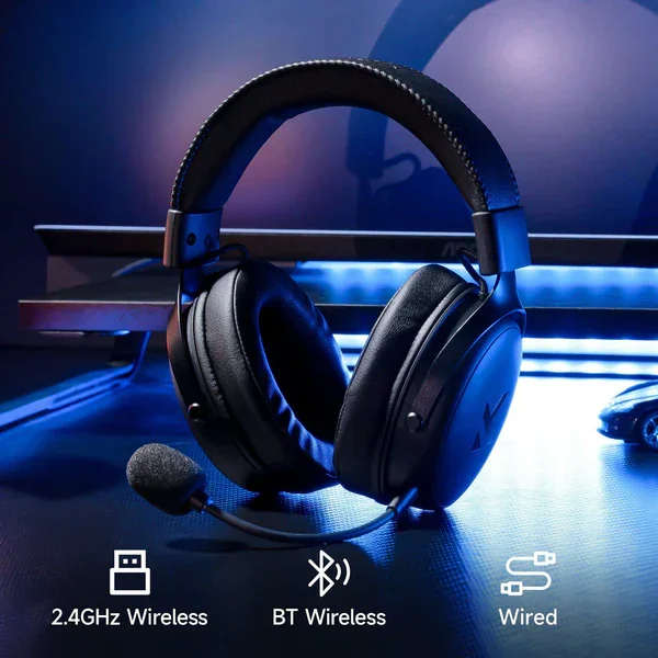 Mchose V9 Pro Wireless Gaming Headset | Tri-Mode | 2000mAh