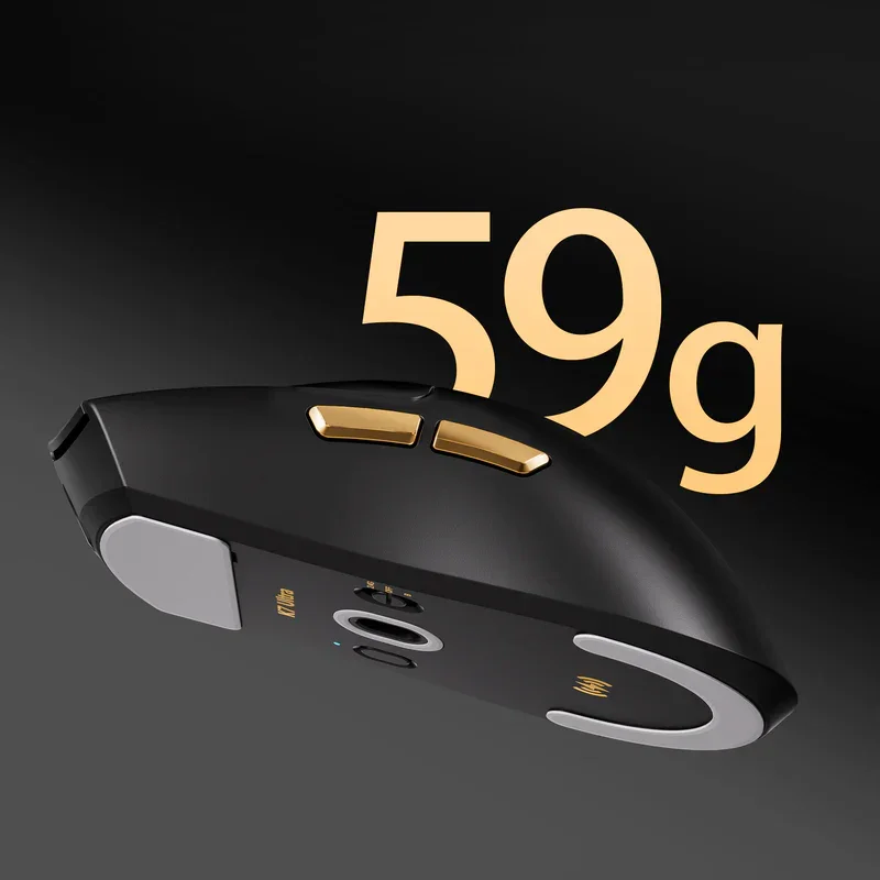 Mchose K7 Ultra Lightweight Wireless Gaming Mouse | Tri-Mode | Omron Mechanical 100M | 500mAh