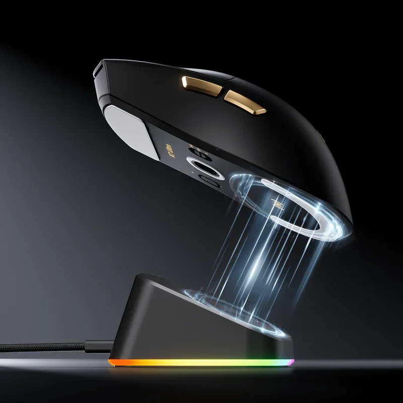 Mchose K7 Ultra Lightweight Wireless Gaming Mouse | Tri-Mode | Omron Mechanical 100M | 500mAh