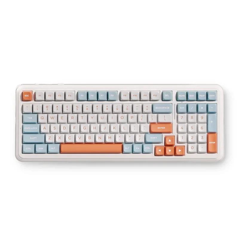 Mchose K99 V3 Wireless Mechanical Keyboard | Tri-Mode | Icy Creamsicle Switch | 10000mAh