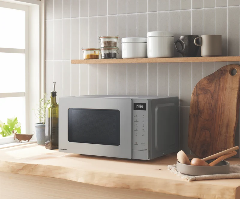 Panasonic 20L 800W Compact Microwave Silver