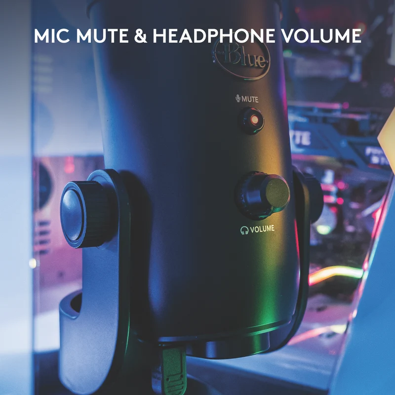 Blue Yeti USB Microphone Blackout Edition