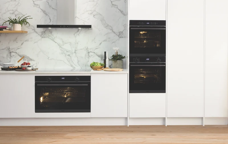 Technika 90cm 10 Function Electric Oven with Air Fry, Dark Stainless