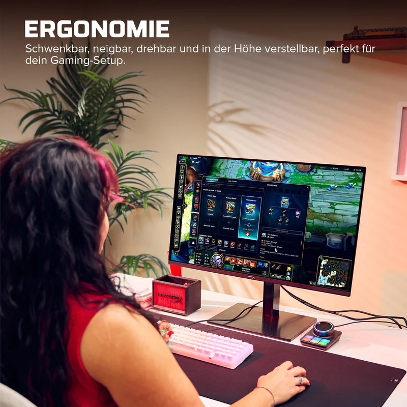 HyperX OMEN OLED 27 Zoll QHD 240 Hz Gaming-Monitor – OMEN OLED 27q