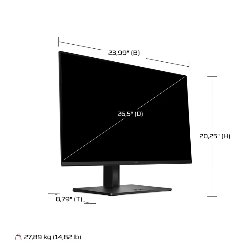 HyperX OMEN OLED 27 Zoll QHD 240 Hz Gaming-Monitor – OMEN OLED 27q