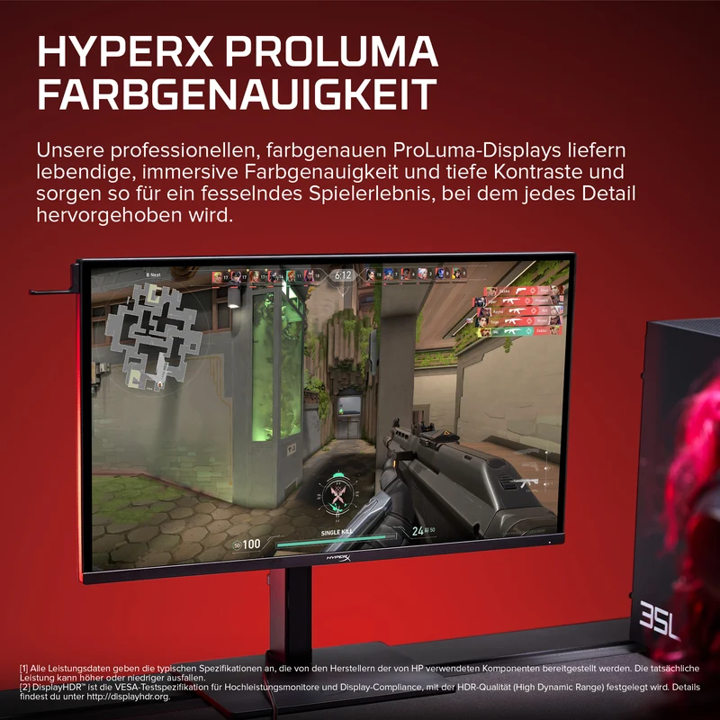HyperX OMEN OLED 34 Zoll WQHD 360 Hz Gaming-Monitor – OMEN OLED 34