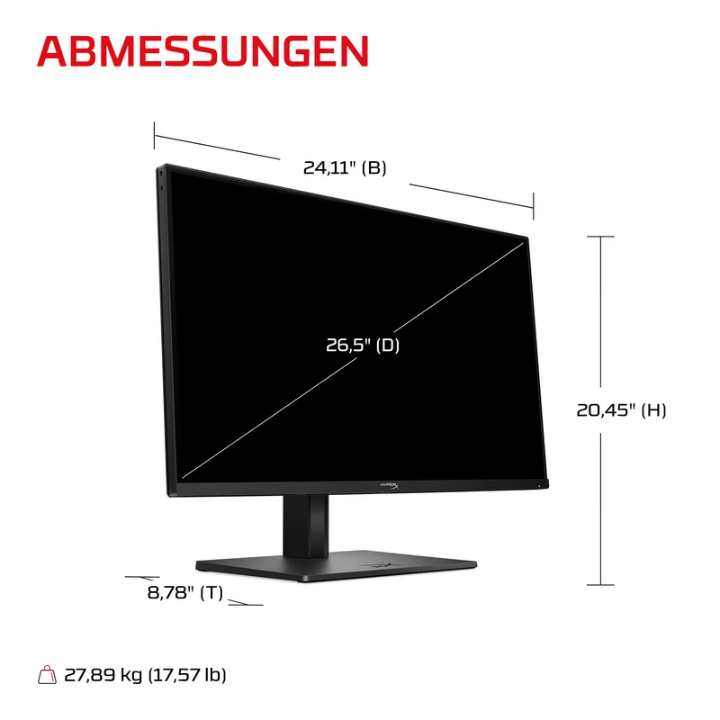 HyperX OMEN OLED 34 Zoll WQHD 360 Hz Gaming-Monitor – OMEN OLED 34