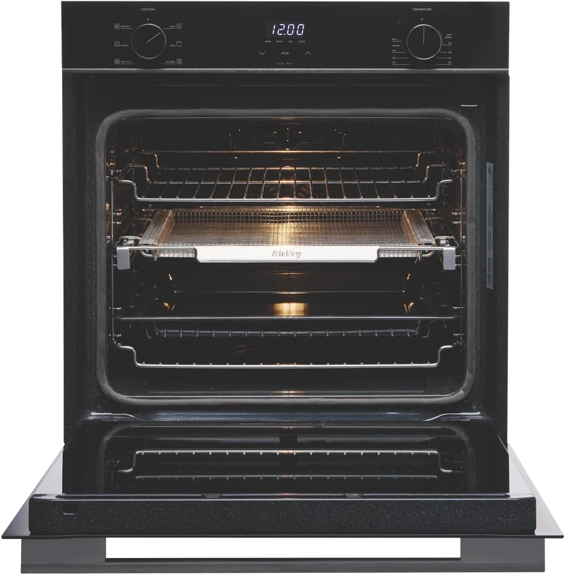 Technika 60cm 6 Function Electric Oven with Air Fry, Dark Stainless