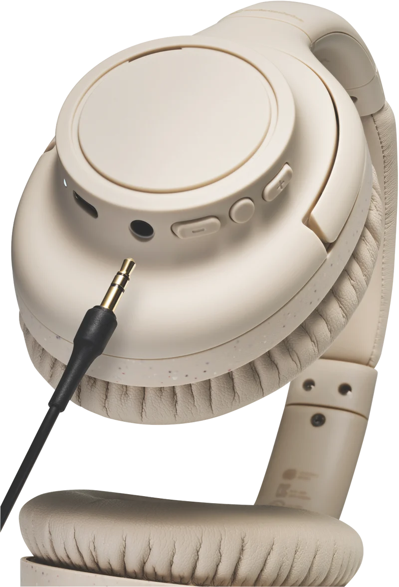 Audio Technica Noise Cancelling Headphones - Beige