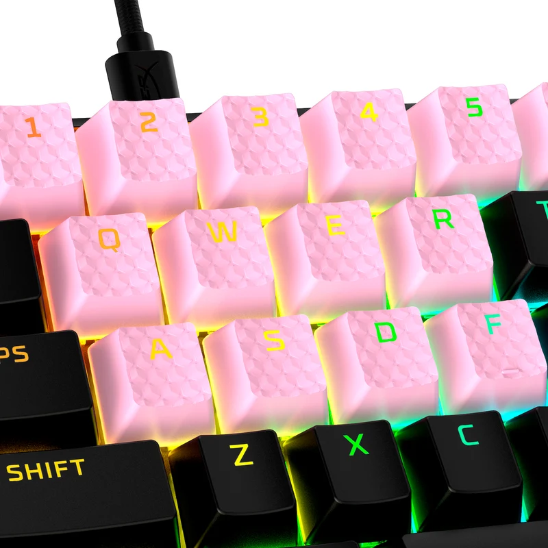 HyperX Gummi Tastenkappen – Gaming-Zubehörkit
