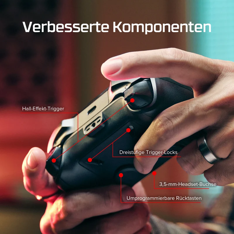 HyperX Clutch Talon – Drahtlose Gaming-Controller – Xbox