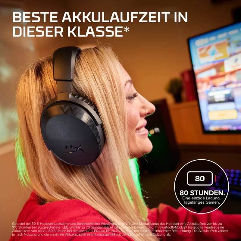 HyperX Cloud Stinger 3 – Drahtlose Gaming-Kopfhörer – PlayStation