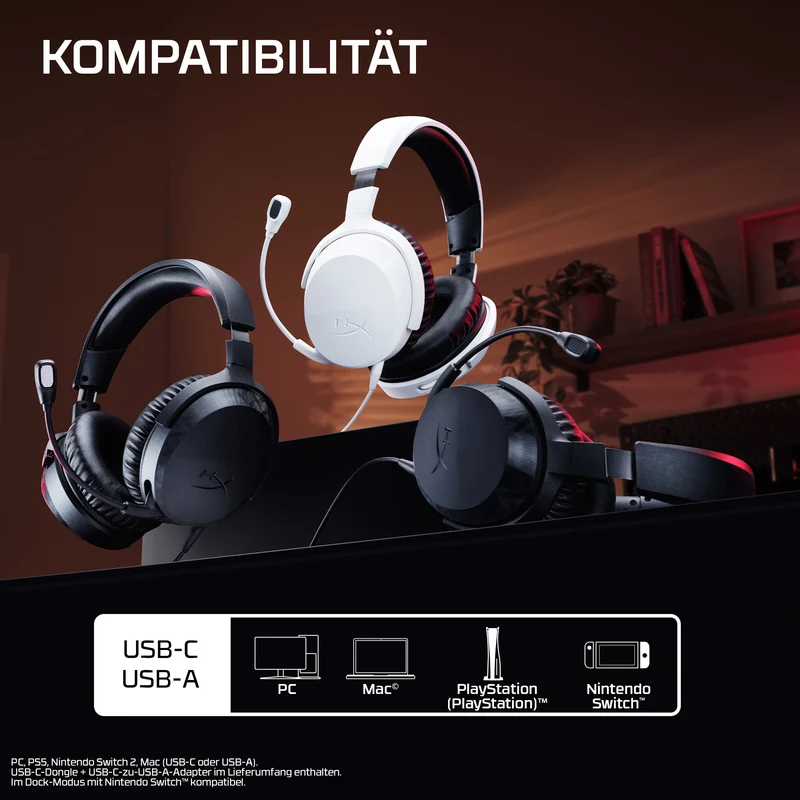 HyperX Cloud Stinger 3 – Gaming-Kopfhörer – PlayStation