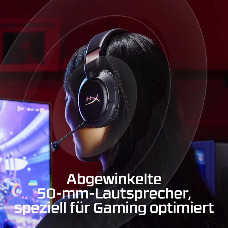 HyperX Cloud Flight 2 – Drahtlose Gaming-Kopfhörer