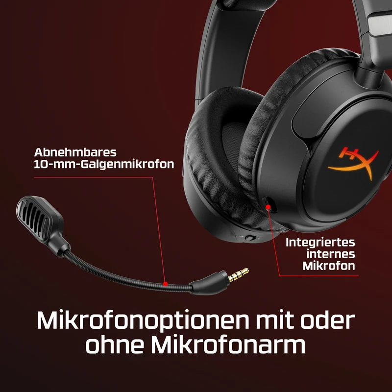 HyperX Cloud Flight 2 – Drahtlose Gaming-Kopfhörer