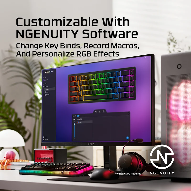 HyperX Origins 2 65 – Mechanische Gaming-Tastatur