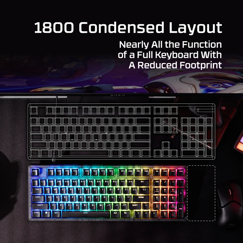 HyperX Origins 2 1800 – Mechanische Gaming-Tastatur