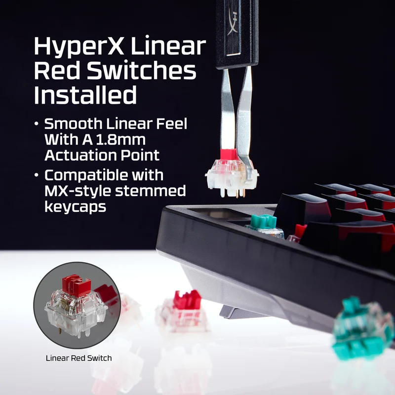 HyperX Origins 2 1800 – Mechanische Gaming-Tastatur