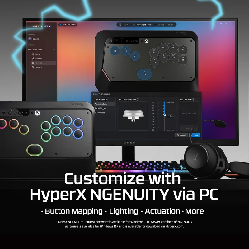 HyperX Clutch Tachi – Kabelgebundener Gaming-Controller – Xbox