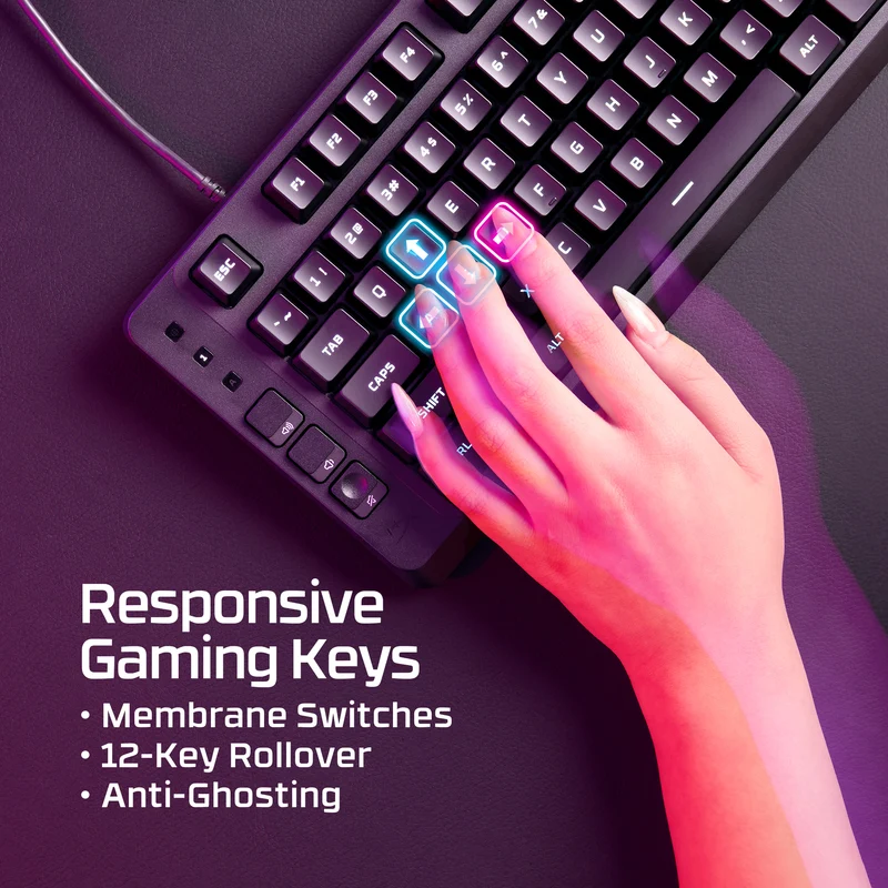 HyperX Eve 1800 – Gaming-Tastatur