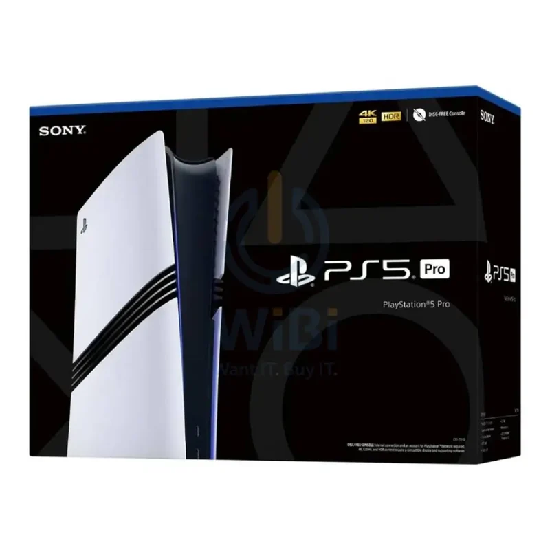 Bundle Offer - Sony PlayStation 5 Pro Digital Edition Console - 16GB / 2TB SSD / White + Gamax Storage Bag for PlayStation 5 Pro - Army Green
