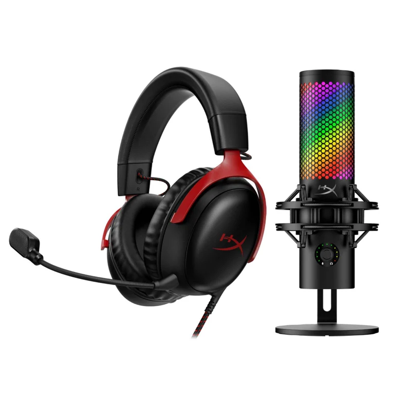 HyperX Kombi-paket - Cloud III + QuadCast 2 S
