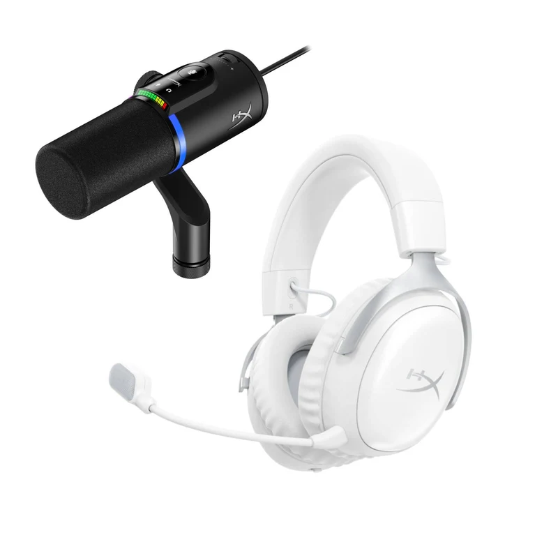 HyperX Kombi-paket - Cloud III S Wireless + FlipCast Microphone