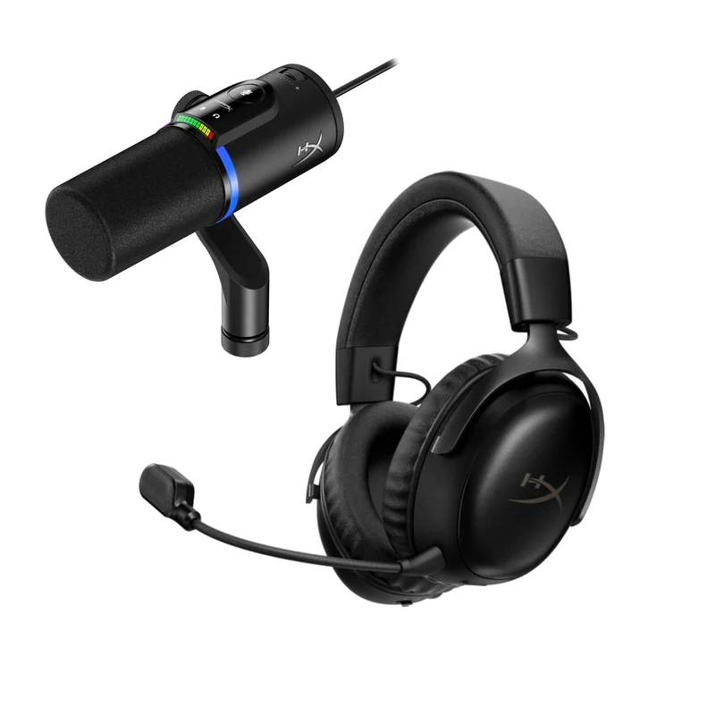 HyperX Kombi-paket - Cloud III S Wireless + FlipCast Microphone