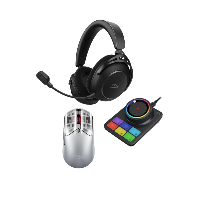 HyperX Kombi-paket - Cloud Alpha 2 Wireless + Pulsefire Haste 2 S