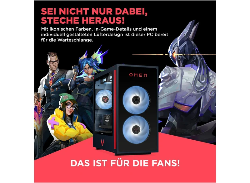 OMEN 35L Gaming Desktop GT16-0399ng PC, Windows 11 Home, Intel® Core™ i7, 32GB RAM, 1TB SSD, NVIDIA® GeForce RTX™ 5060, Navy