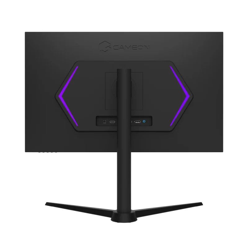 شاشة ألعاب جيم أون سلسلة ميدنايت برو GOMP27QHD380IPS، مقاس 27 بوصة QHD، تردد تحديث 380 هرتز، زمن استجابة 0.5 مللي ثانية، HDMI 2.1، DP 1.4، باللون الأسود
